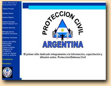 WWW.PROTECCIONCIVIL2009.COM.AR